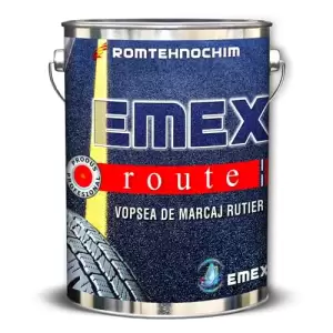 Vopsea de Marcaj Rutier "EMEX ROUTE", Alb, Bidon 25 KG - 
