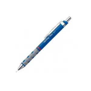 Creion mecanic Rotring 0.7 mm albastru - <p>Creion mecanic Rotring  0.7 mm albastru Creionul mecanic Rotring, are o dimensiune a minei de 0.7 mm. Corpul creionului este fabricat din material plastic de foarte buna calitate, cu grip ergonomic ce are insertii din cauciuc, asigurand o scriere comoda si usoara. Accesoriile creionului si varful sunt realizate din metal, de asemenea acesta este prevazut cu o radiera incorporata, protejata de un capacel cromat. Produsul este disponibil in varianta de culoare albastra.</p>