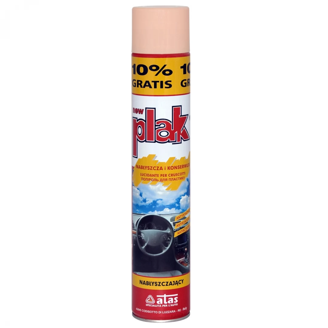 Spray siliconic pentru curatarea bordului ATAS PLAK 750ML Piersica - 