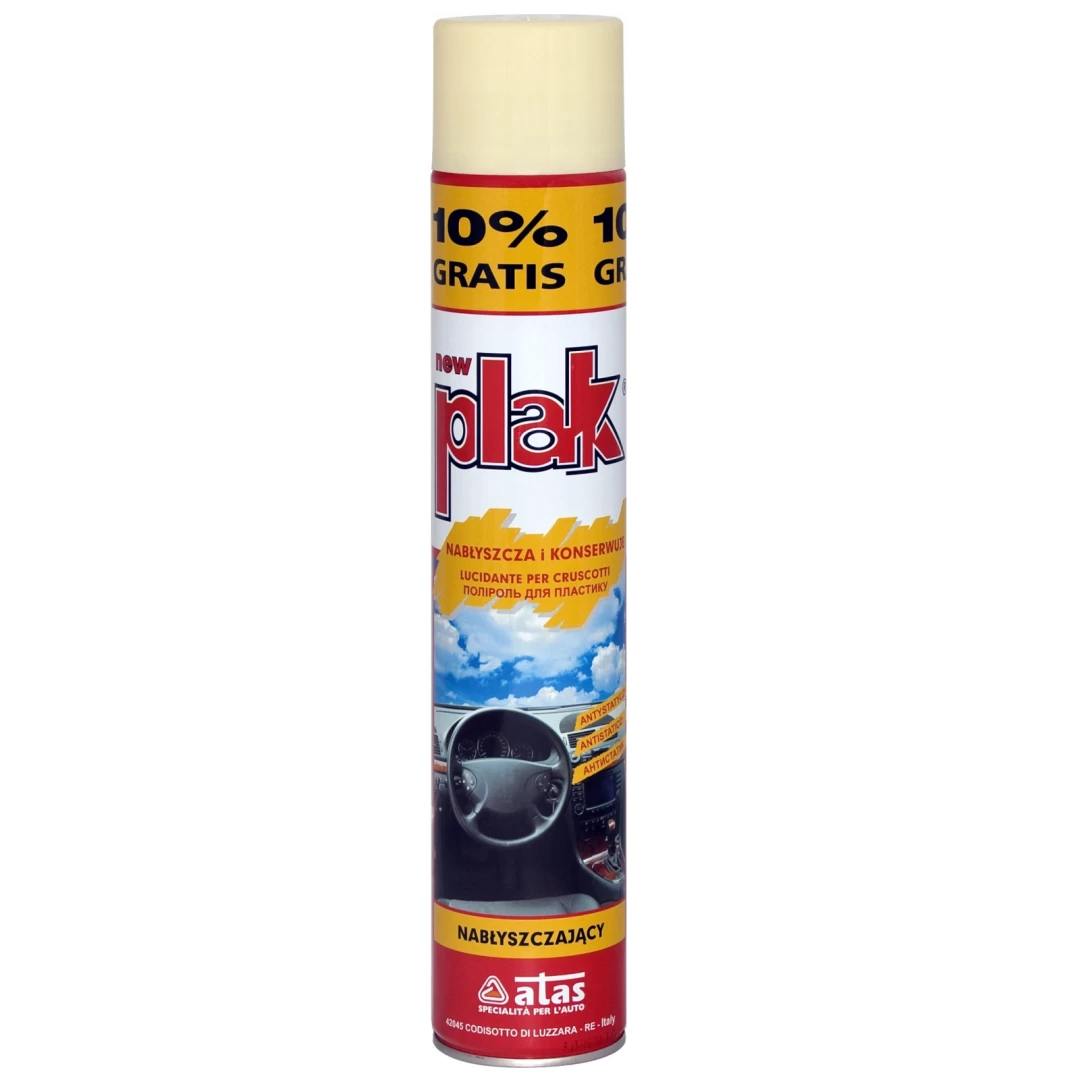 Spray siliconic pentru curatarea bordului ATAS PLAK 750ML Vanilie - 