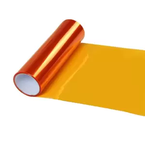 Folie protectie faruri   stopuri auto - Orange (pret m liniar) - 