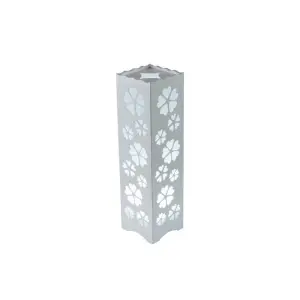 Lampa LED decorativa de birou, model floral, alb - 