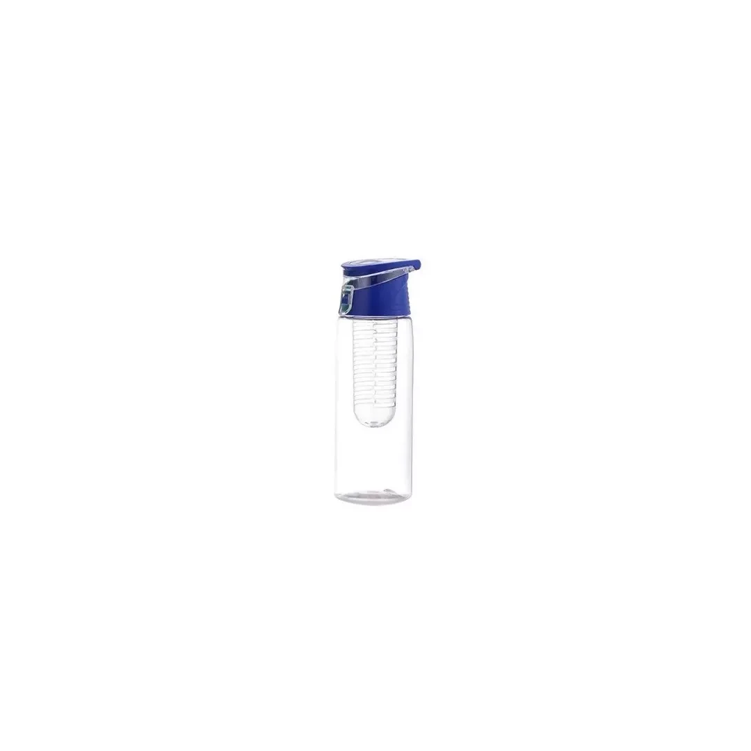 Sticla de apa portabila cu infuzor pentru fructe, 800 ml, albastru - 