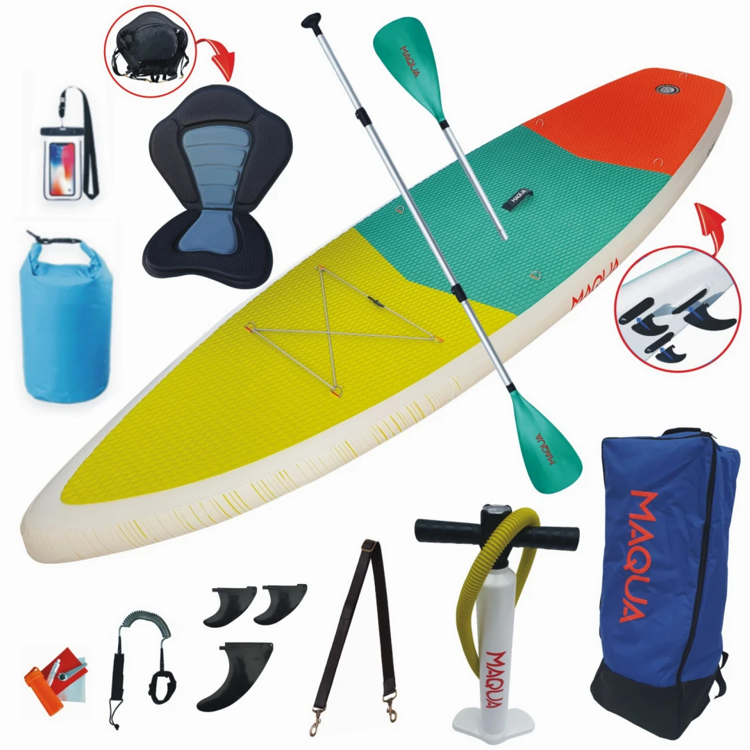 Set placa Paddelboard SUP, surf gonflabila Kayak, 330 cm x 84cm x 15cm MAQUA - 