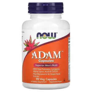 Adam Multi-Vitamine pentru barbati, Now foods, 90 Capsule - 
