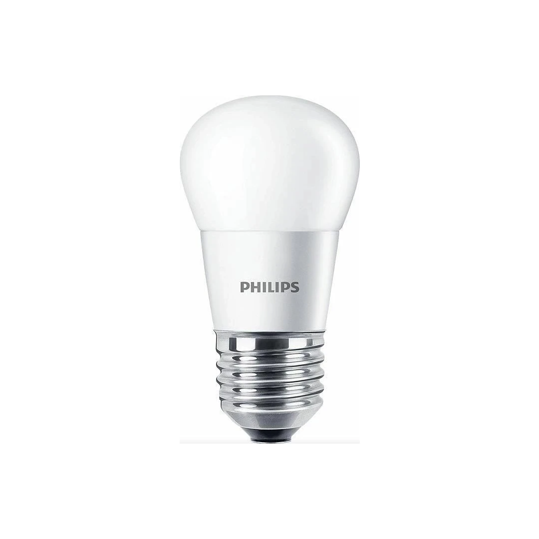 Bec LED Philips P45 E27 5.5W (40W), lumina calda 2700K - 