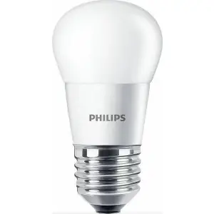 Bec LED Philips P45 E27 5.5W (40W), lumina calda 2700K - 