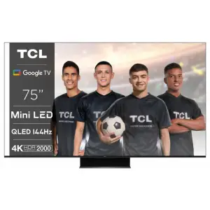 QLED TV 4K 75''(190cm) 144Hz TCL 75C845 - Nu rata oferta la Smart TV TCL 75C845(2022) 75"-189CM Ql