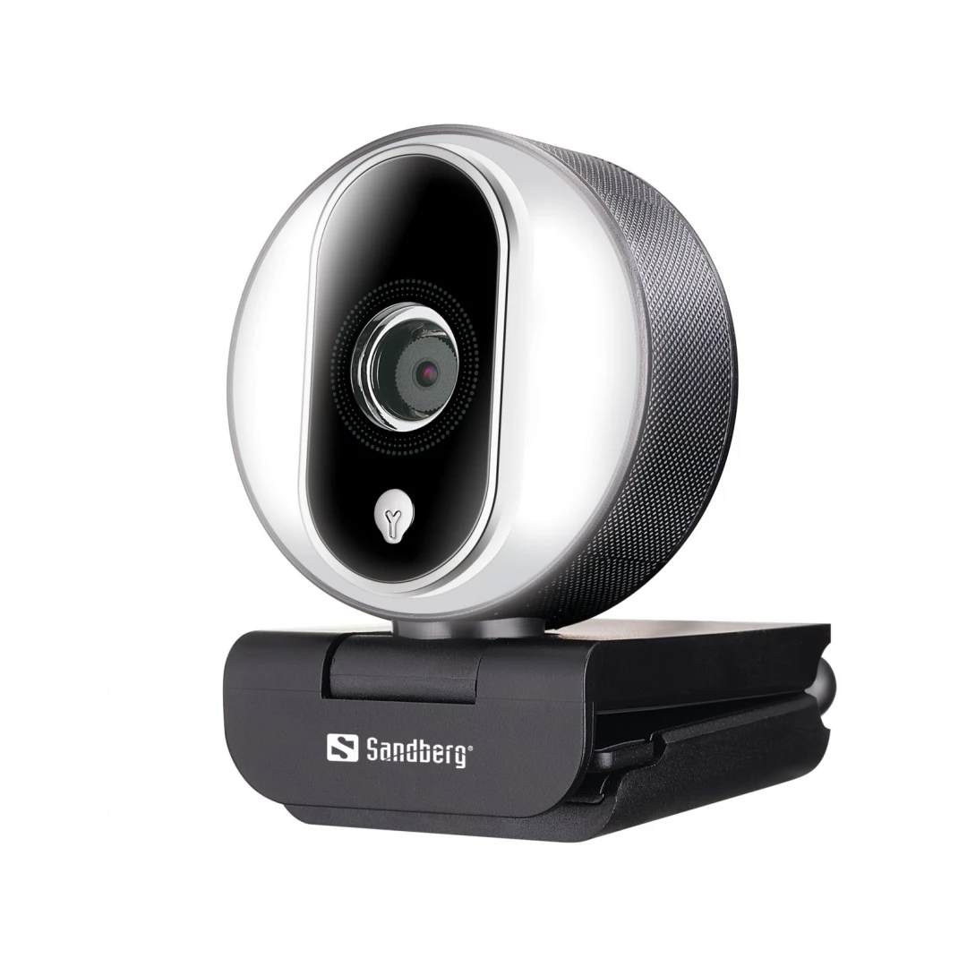 Camera Web Full HD Sandberg Streamer USB Webcam Pro - Avem pentru tine camera web pentru scoala, conferinte sau gaming de foarte buna calitate, pentru toate varstele