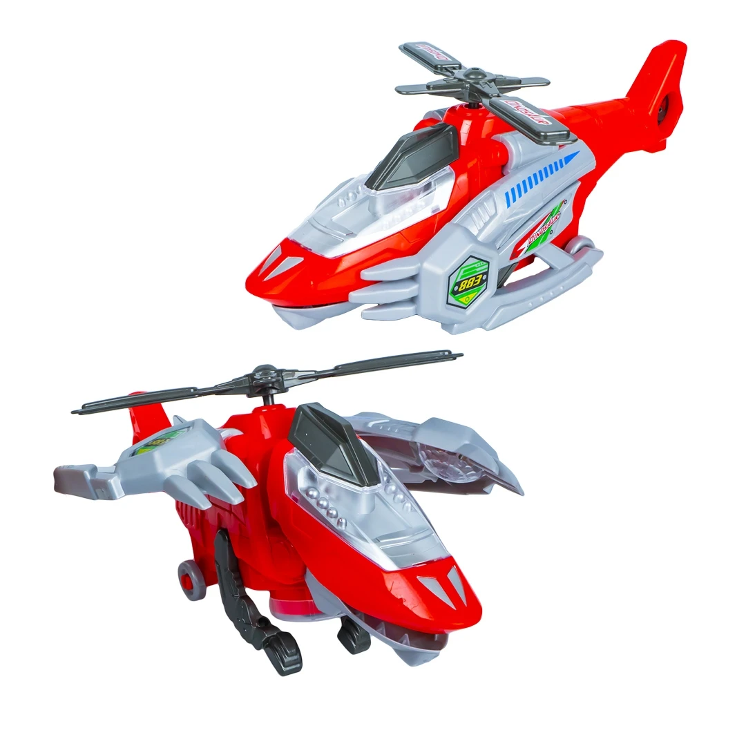 Elicopter transformabil cu lumini si sunet, 7Toys - 