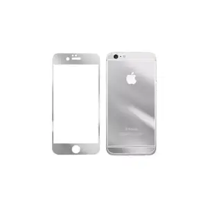Folie protectie din sticla pentru Iphone 7/8, full cover Argintiu - 