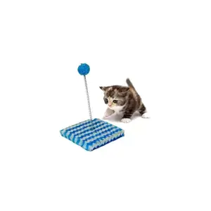 Jucarie interactiva pentru pisici, 15x15, Gonga® Albastru - 