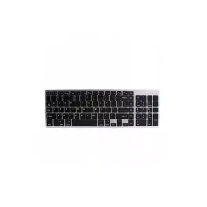 Tastatura universala ultrasubtire, BK348, negru/argintiu - Achizitioneaza tastatura pentru calculator atat pentru office cat si productivitate. Nu rata ultimele oferte!