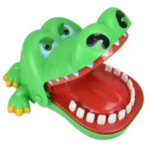 Jucarie crocodil dentist, Gonga® Verde - 