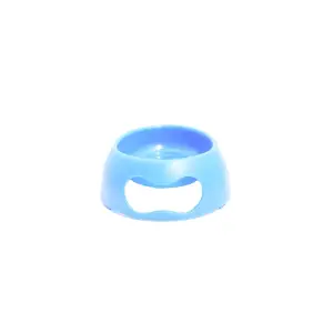 Castron din plastic Trixie pentru pisici, 0.2 l Albastru - 