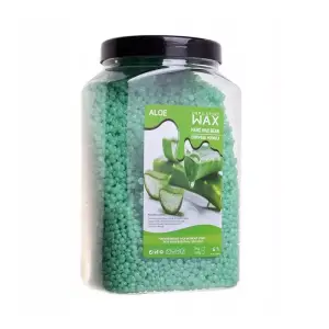 Ceara elastica tip perle, reutilizabila, cu extract de Aloe Vera Verde 1 kg - 