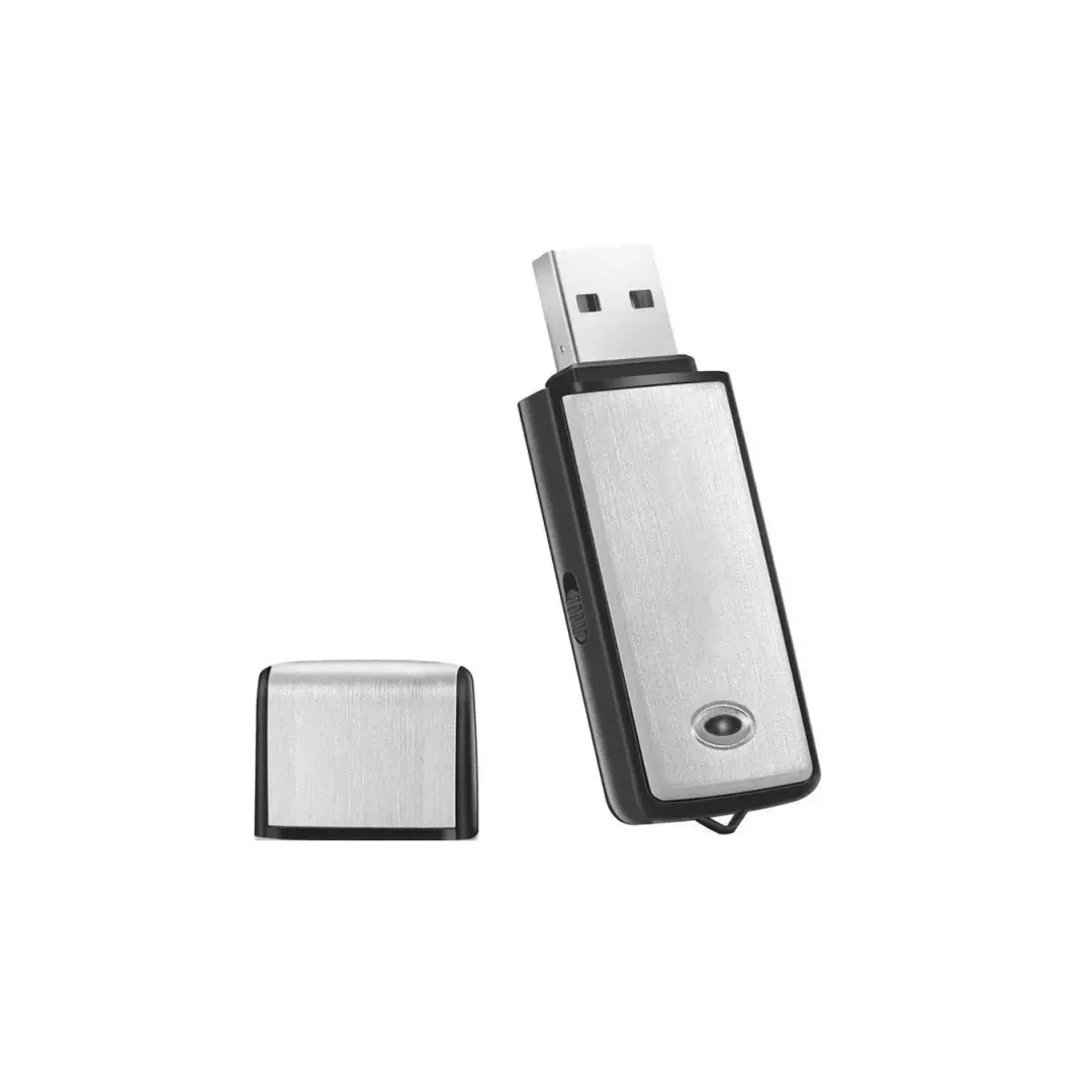 Mini reportofon in forma de stick USB, 8 GB, negru - 