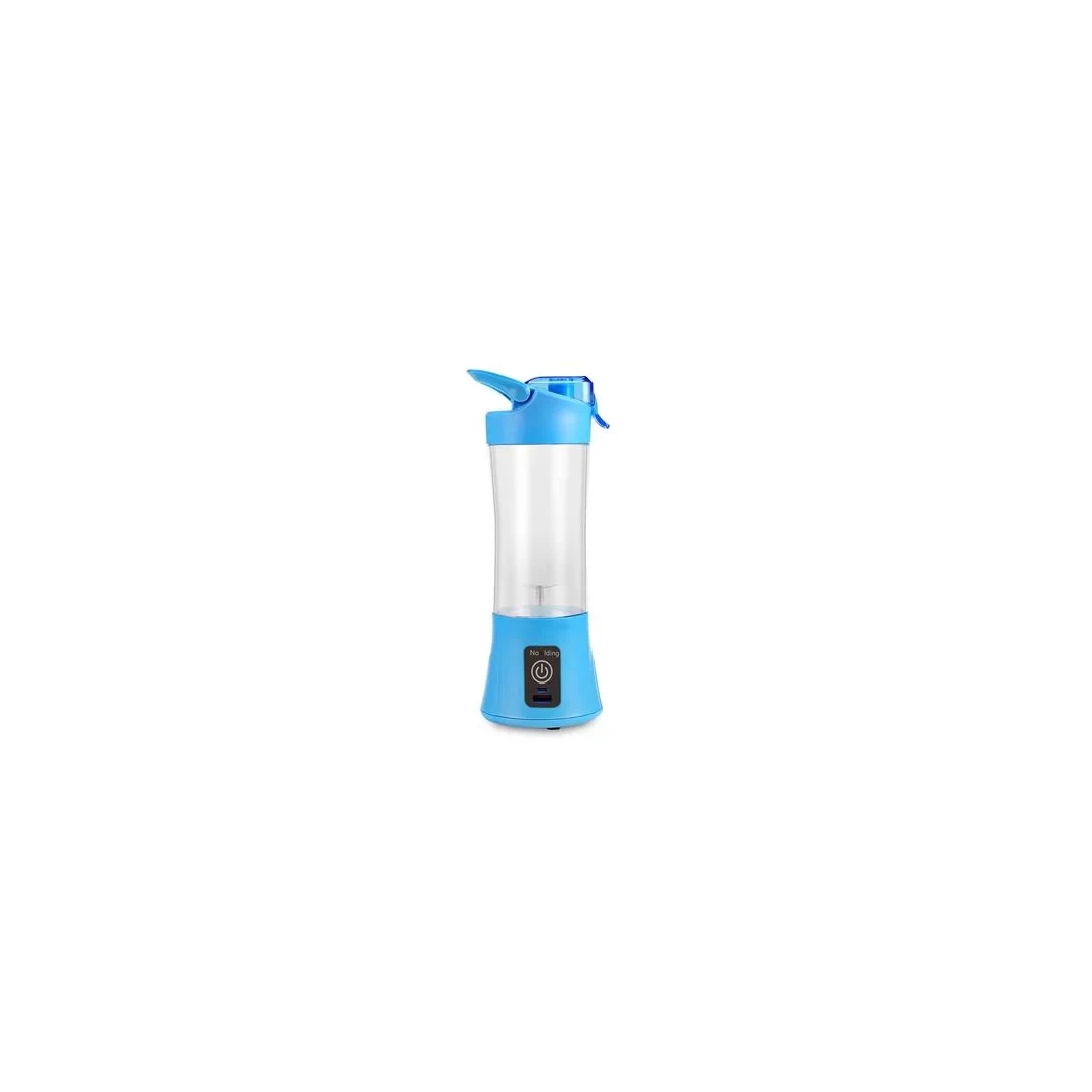 Mini blender Juice Qllipin, portabil, 380ml, Gonga® Albastru - Cumpara acum Mini blender Juice Qllipin, portabil, 380ml, Gonga® Albastru
