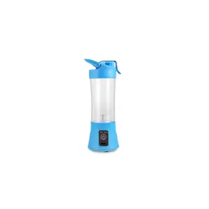Mini blender Juice Qllipin, portabil, 380ml, Gonga® Albastru - Cumpara acum Mini blender Juice Qllipin, portabil, 380ml, Gonga® Albastru