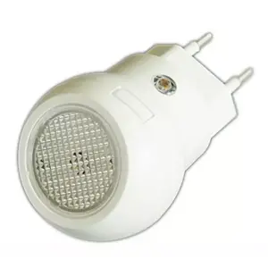 Lampa LED de noptiera cu senzor de lumina, Gonga® Alb - 