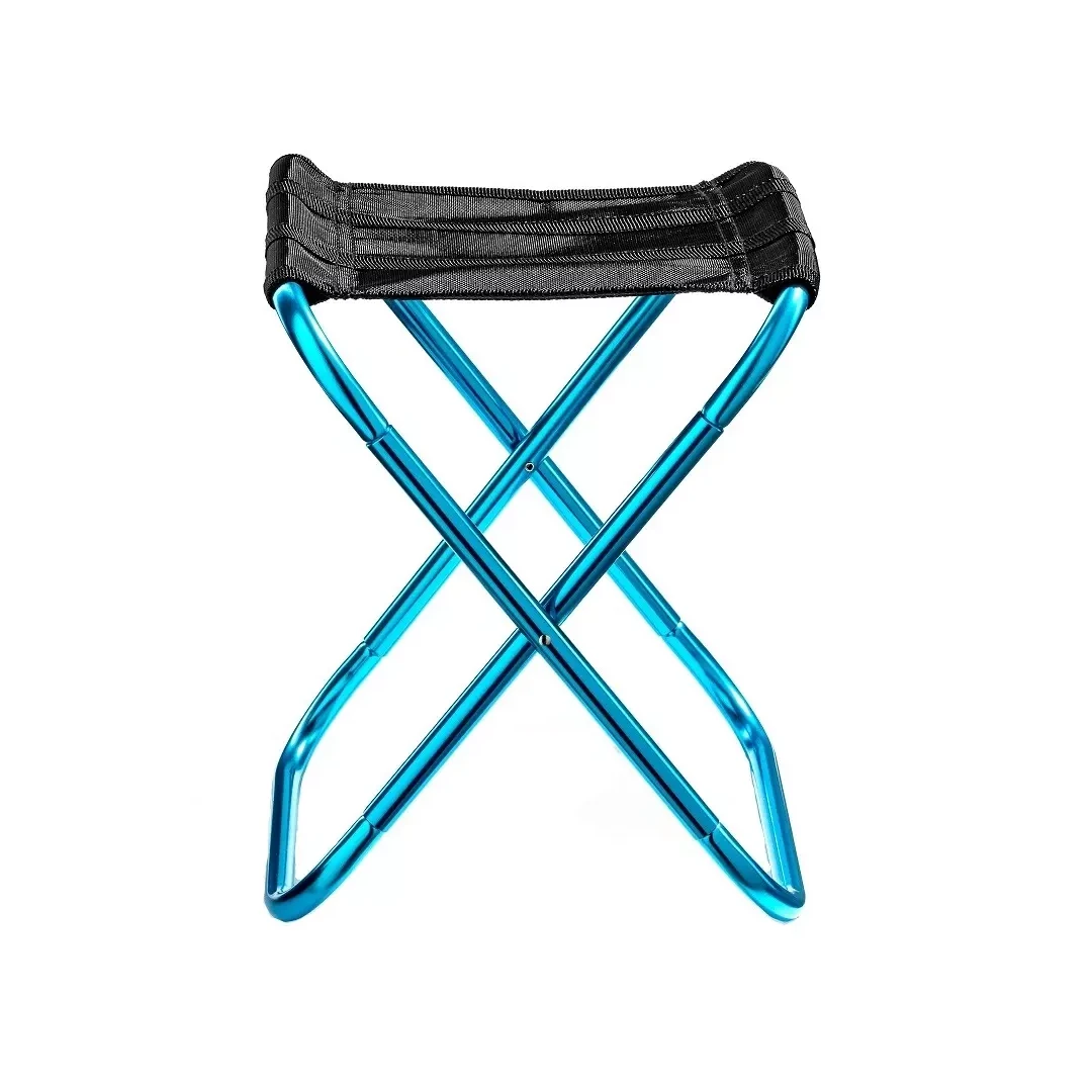 Mini scaun pliabil de buzunar 27x21x18 cm, Gonga® Albastru - 