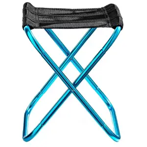 Mini scaun pliabil de buzunar 27x21x18 cm, Gonga® Albastru - 