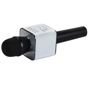 Microfon karaoke wireless, cu boxa incorporata, Gonga® Negru - 