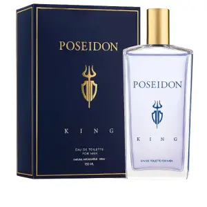 Apa de toaleta cu vaporizator, Poseidon The King Barbati, 150 ml - 