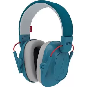 Casti antifonice pliabile pentru copii 5-16 ani, ofera protectie auditiva, SNR 25, albastru, ALPINE Muffy Kids Blue ALP26474 - 