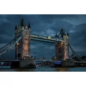 Tablou Canvas,Tower Bridge, Londra, 90 x 60 cm, Rama lemn, Multicolor - <p>Tablou Canvas,Tower Bridge, Londra, 90 x 60 cm, Rama lemn, Multicolor</p>