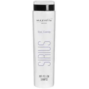 Sampon Anti-Ingalbenire Sirius Eye Candy, MAXXELLE, 250 ml - Sampon cu efect anti-ingalbenire,  pentru părul decolorat, luminează culoarea albă naturală și contrastează reflexele nedorite de gălbui/portocaliu.