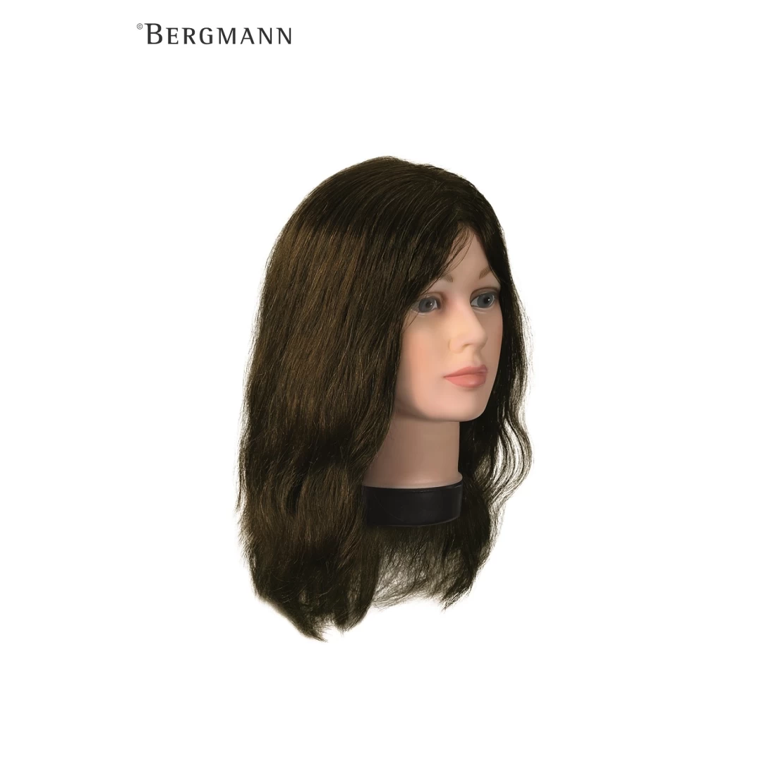 Manechin profesional Bergmann 100 % par natural UMAN Teeny Natura 35 cm cod.091047 - 
