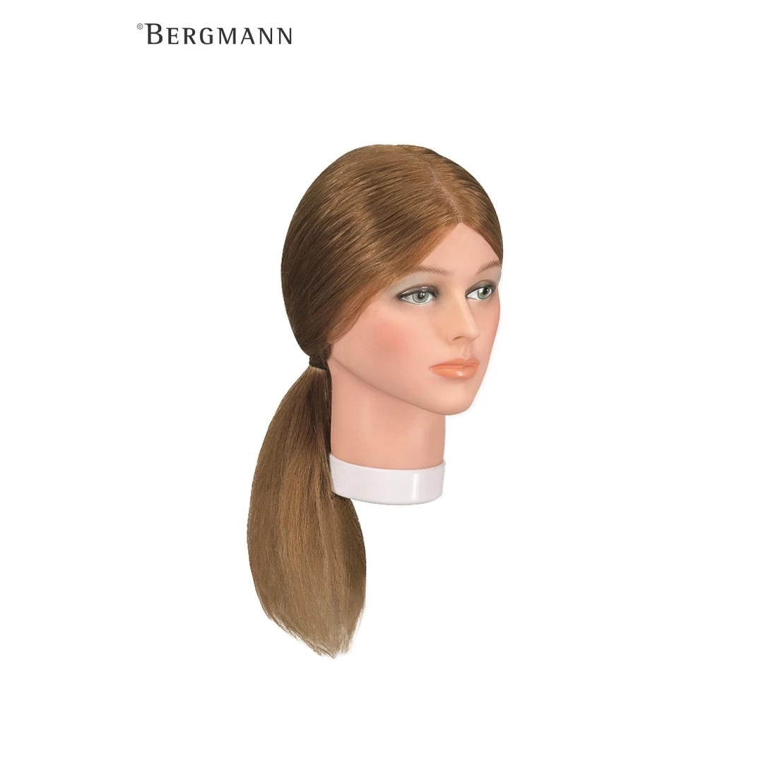 Manechin profesional Bergmann 100 % par natural UMAN Junior  Blond  35 cm cod.091036 - 