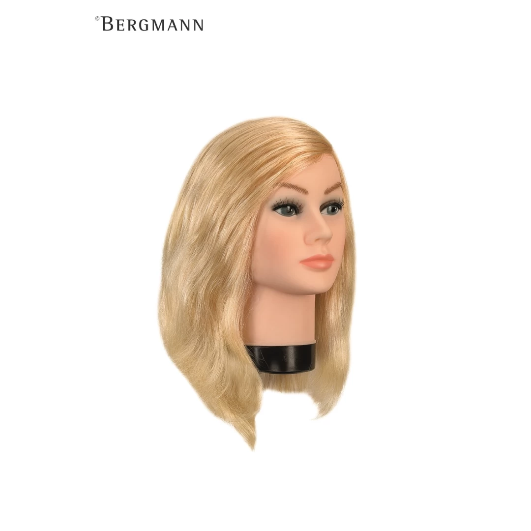 Manechin profesional Bergmann 100 % par natural UMAN Teeny Plus  30 cm cod.091012. - 