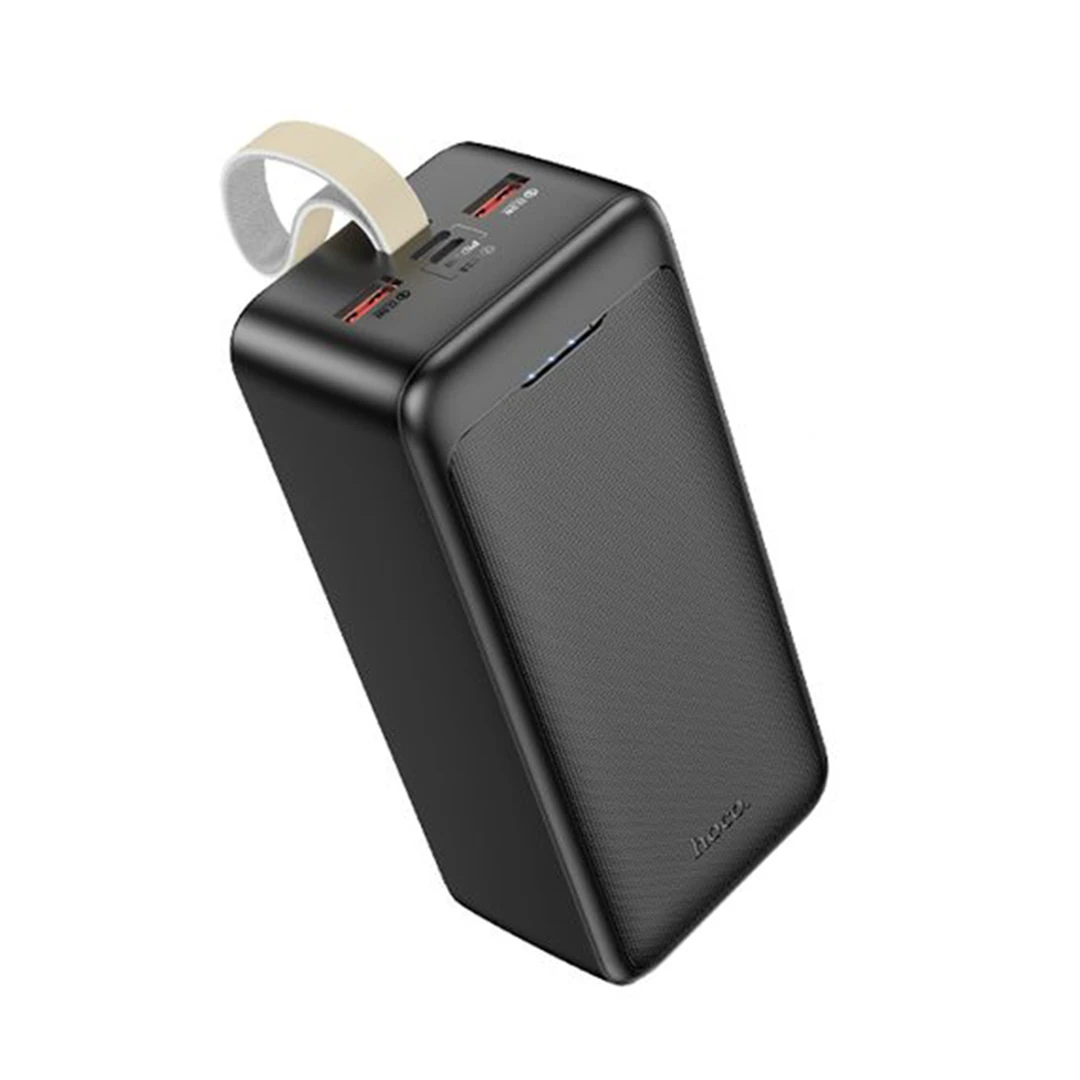 Baterie Externa 2x USB, Type-C, Micro-USB, PD30W, 40000mAh Hoco Smart (J111C) Negru - 