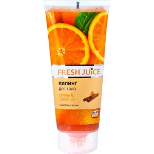 Peeling corporal Orange & Cinnamon, 200 ml, Fresh Juice - 