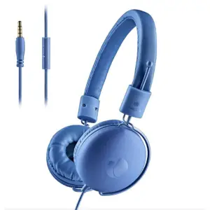 Casti audio On-Ear cu fir, Cross Hop Klein, microfon, 1.5m, albastru, NGS - casti audio, NGS, wierd headphones