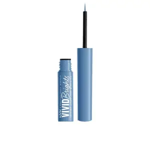 Eyeliner rezistent la transfer, NYX Professional Makeup Vivid Brights, 09-cobalt crush, 2 ml - 