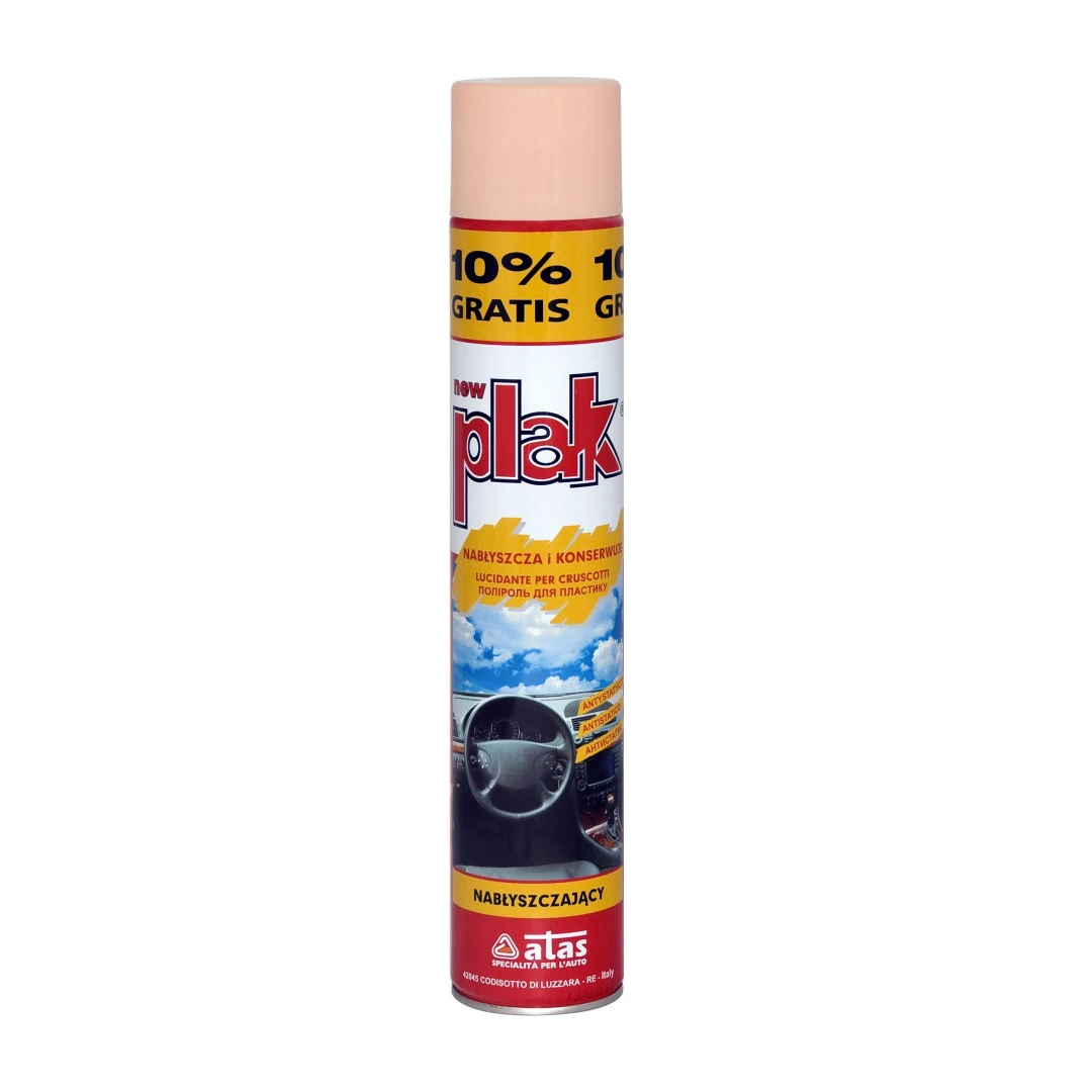 Spray siliconic pentru curatarea bordului ATAS PLAK 750ML Piersica - 