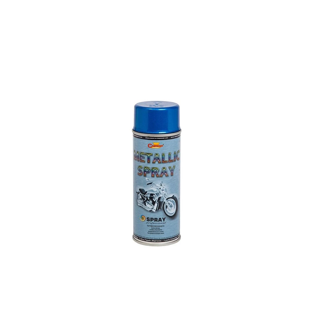 Spray Vopsea 400ml Metalizat Acrilic Albastru Champion Color - 