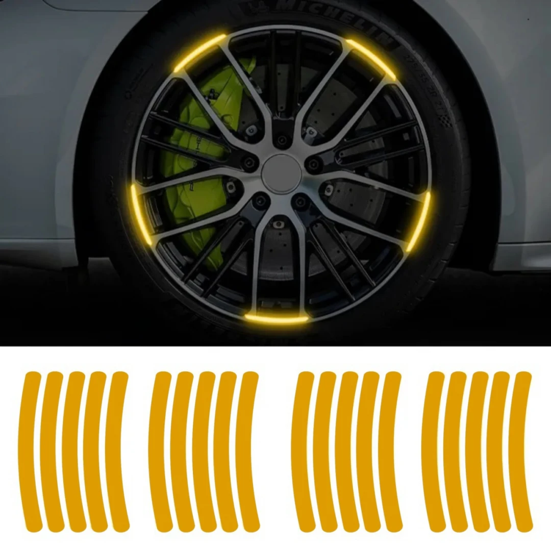 Set 20 bucati Elemente Reflectorizante "Wheel Arch" pentru autoturisme, - 