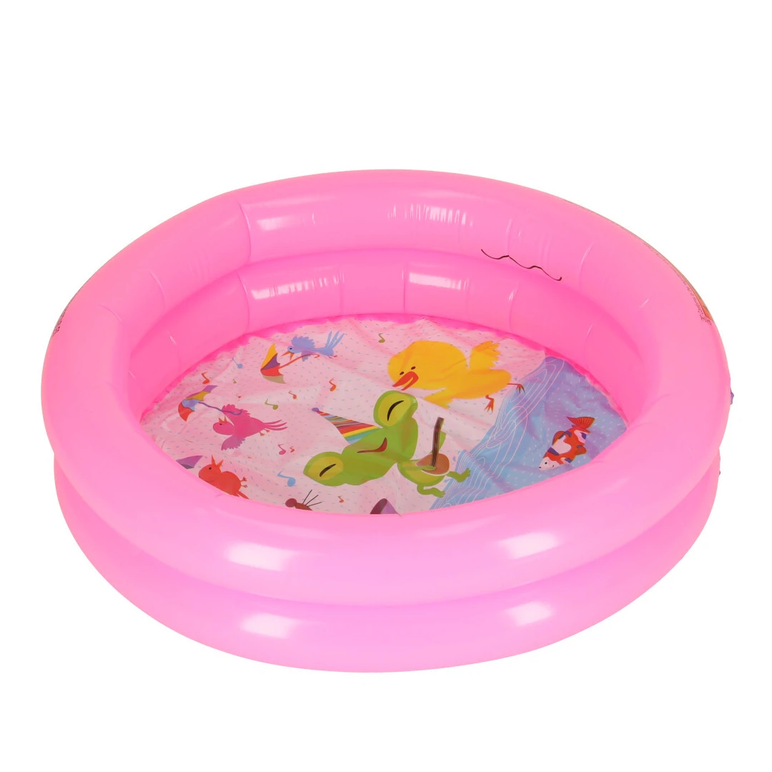 Piscina Gonflabila pentru copii, model MINI, culoare Roz, diametru 61 cm - 