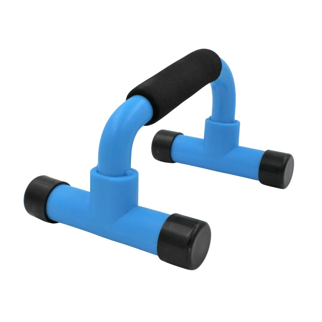 Set suport mânere push-up culoare albastru - 