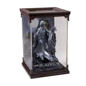 Figurina de colectie IdeallStore®, Frightening Dementor, seria Harry Potter, 17 cm, suport sticla inclus - 