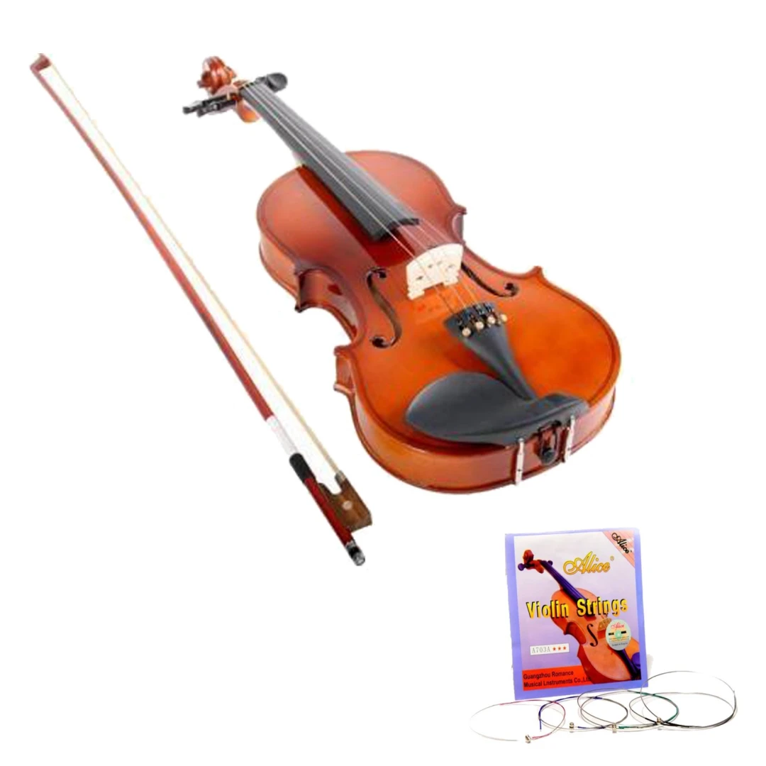 Set vioara clasica din lemn 1/8 toc inclus si set corzi - Nu rata oferta.Set vioara clasica din lemn 1/8 toc inclus si set corzi