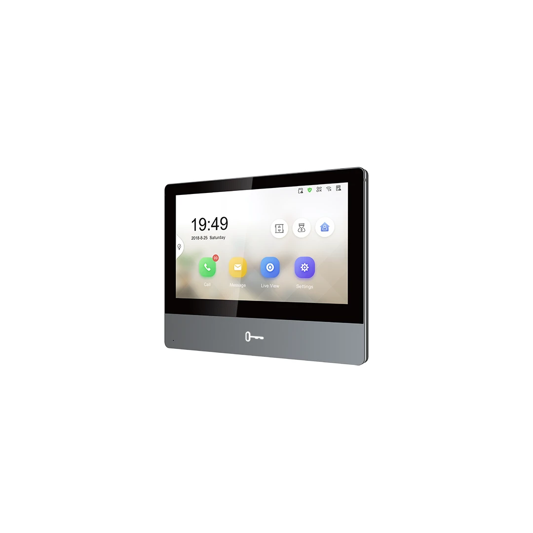 Monitor videointerfon TCP/IP Wireless, Touch Screen IPS-TFT LCD 7inch - HIKVISION - 