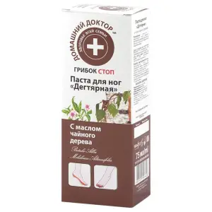 Crema antifungica pentru picioare cu gudron de mesteacan si arbore de ceai, 75 gr, Doctorul Casei - 