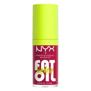 Balsam pentru buze hidratant infuzat cu ulei de zmeura, NYX Professional Makeup Fat Oil, 05-newsfeed, 4.8 ml - 