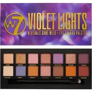 Paleta farduri de pleoape W7 Violet Lights , 14 culori - 