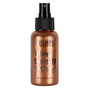 Iluminator de corp, Ushas, Glow Shimmer Spray, 04, 80 ml - 